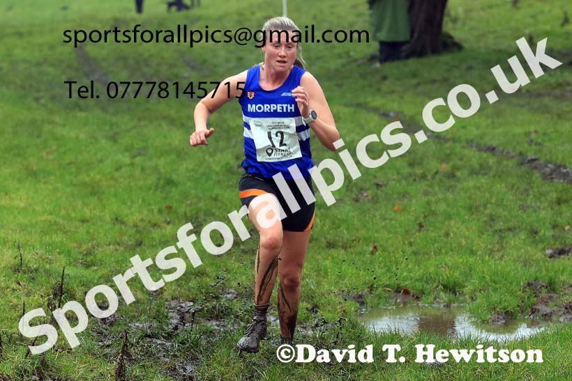 Womens Senior and Womens Masters 2023 NECAA Cross Country Relays, Thornley Hall Farm, Peterlee, County Durham. Photo: David T. Hewitson/Sports for All Pics